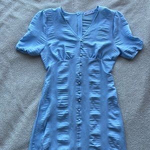 Maxi/Midi/Long Blue Lightweight Dress